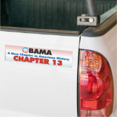Obama - hoofdstuk 13 bumpersticker (Op Truck)