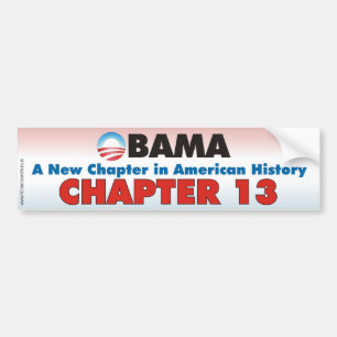 Obama - hoofdstuk 13 bumpersticker