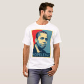 Obama: Hoop-minder? T-shirt (Voorkant volledig)