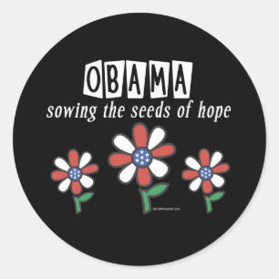Obama Hoop Stickers