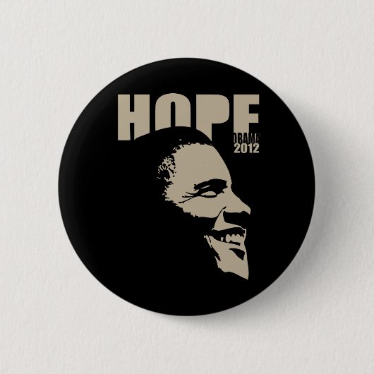 Obama Hope 2012 Button (Voorkant)