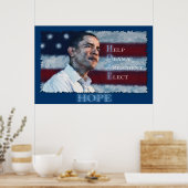 OBAMA HOPE Art Poster (Keuken)