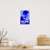 Obama - Hope Blue Poster (Keuken)