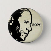 Obama HOPE Button (Voorkant)