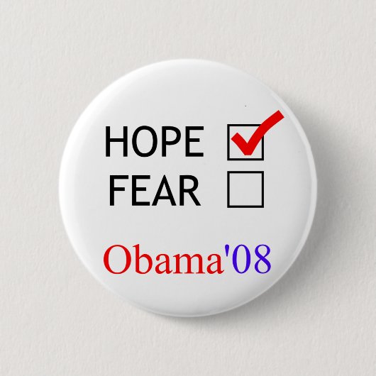 Obama Hope Button (Voorkant)