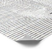 Obama Hope & Change Ascii Art Poster (Hoek)