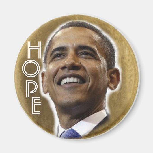 Obama HOPE Magnet (Voorkant)