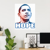 Obama Hope Poster (Thuiskantoor)
