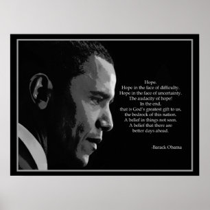Obama-Hope-Poster Poster