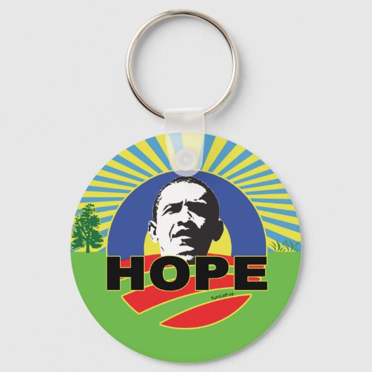 OBAMA HOPE SLEUTELHANGER (Voorkant)