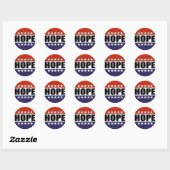 Obama Hope Sticker (Vel)