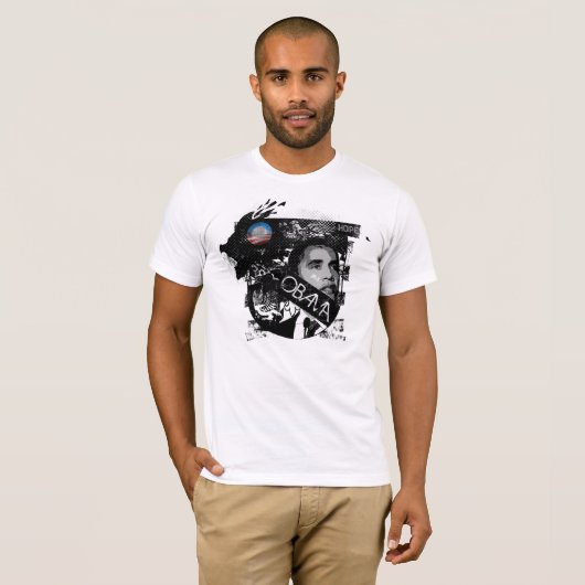 Obama Hope T-shirt (Voorkant volledig)