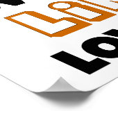 Obama houdt van Amerika als een PB geliefd Nicole! Poster (Hoek)