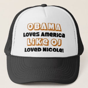 Obama houdt van Amerika... Trucker Pet