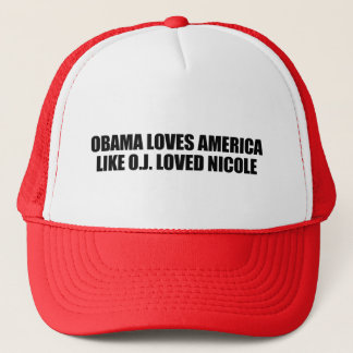 OBAMA HOUDT VAN AMERIKA ZOALS O.J. LOVED NICOLE TRUCKER PET