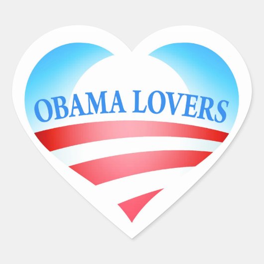 Obama houdt van Stickers (Voorkant)