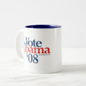 Obama, ik wil je. Mok (Voorkant links)