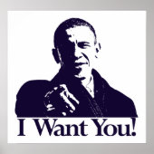 Obama, ik wil je. Poster (Voorkant)