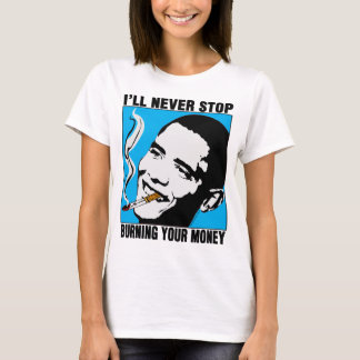 Obama: Ik zal nooit stoppen met Baby Doll TShirt