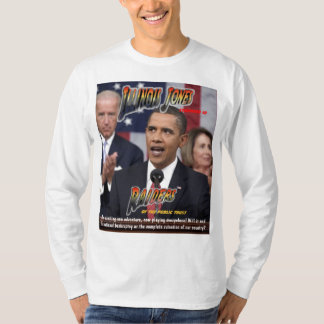 Obama ILLINOIS JONES - Raiders of the Public Trust T-shirt