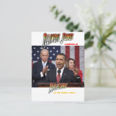 Obama ILLINOIS JONES - Raiders van het Openbare Briefkaart (Staand voorkant)