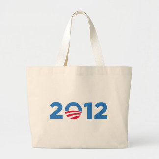 Obama in 2012 grote tote bag