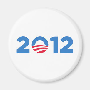 Obama in 2012 magneet