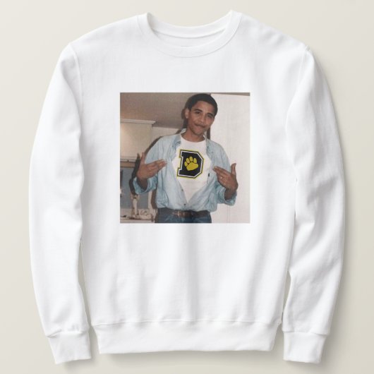 Obama in een DPU-Shirt Trui (Design voorkant)