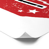 Obama Inaugration Poster - retro stijl (Hoek)