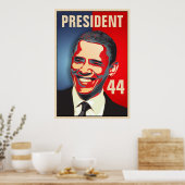 Obama - Inauguratie 44e President Poster (Keuken)