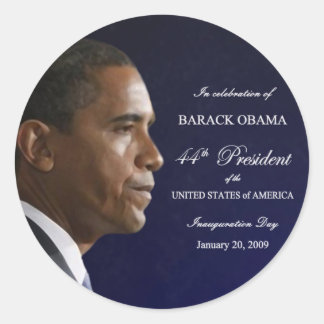 Obama Inauguratie Celebration Stickers