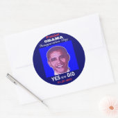 Obama Inauguratie Dag Sticker (Envelop)