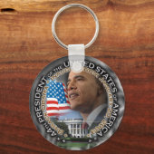 Obama - Inauguratie Sleutelhanger (Voorkant)