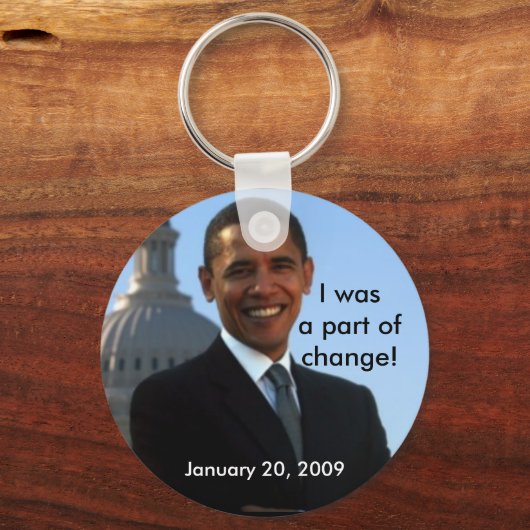 Obama-inauguratie Sleutelhanger (Voorkant)