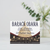 Obama Inauguration 2013 Herdenkingskaarten Briefkaart (Staand voorkant)