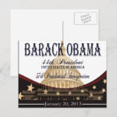 Obama Inauguration 2013 Herdenkingskaarten Briefkaart (Voorkant / Achterkant)
