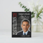Obama Inauguration 2013 Herdenkingskaarten Briefkaart (Staand voorkant)