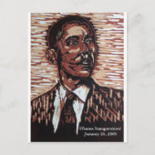 Obama Inauguration! 20 januari 2009 Briefkaart (Voorkant)