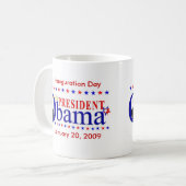 Obama Inauguration Celebration - Collector's Mok (Voorkant links)