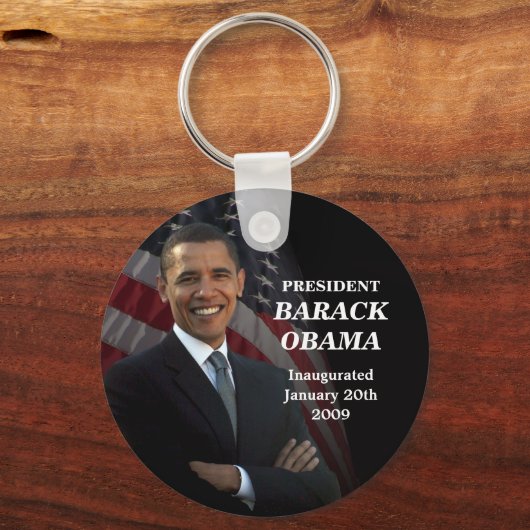 Obama Inauguration Celebration Sleutelhanger (Voorkant)