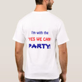 Obama Inauguration Celebration - Supporters Shirt (Achterkant)