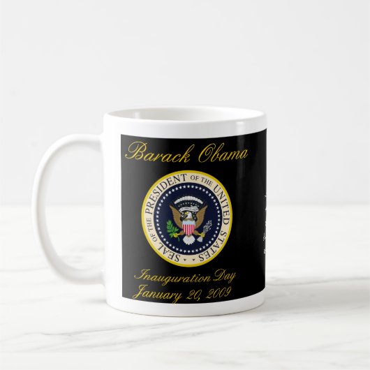 Obama Inauguration Collector's Mok (Links)