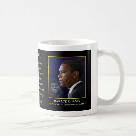 Obama Inauguration Collector's Mok (Rechts)