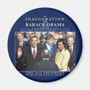 Obama Inauguration Foto Magneet