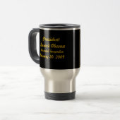 Obama Inauguration Herdenking Reisbeker (Voorkant links)