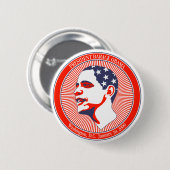 Obama Inauguration in Red White en Blue Ronde Button 5,7 Cm (Voorkant /achterkant)