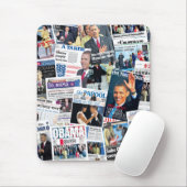 Obama Inauguration International Front Pagina's Muismat (Met muis)