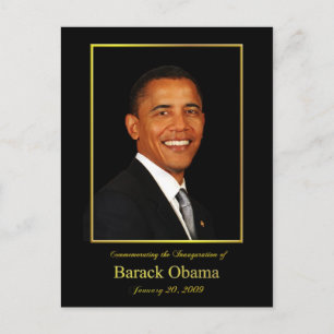 Obama Inauguration Invitation Briefkaart