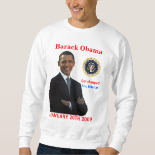 Obama Inauguration - Is er verandering? Trui