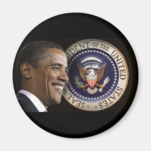 Obama Inauguration Keepslag Magneet (Voorkant)